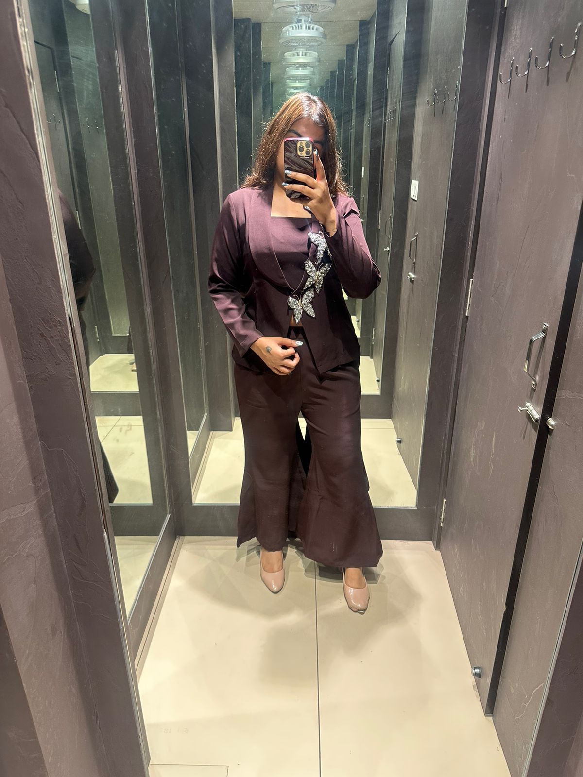 Maroon Coord Set