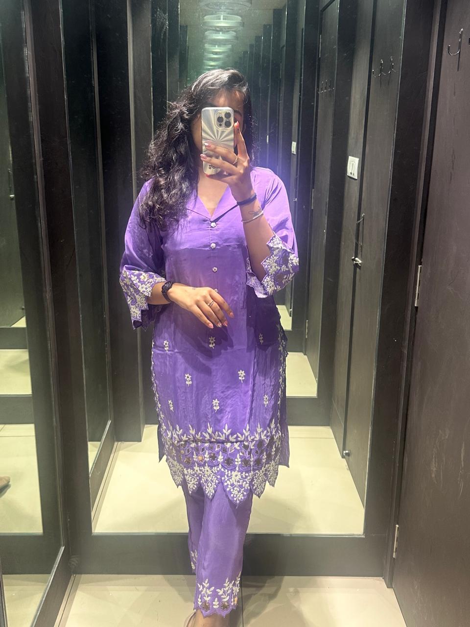 PURPLE CORD SET