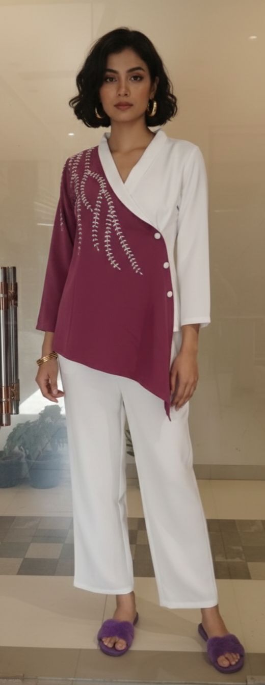 PINK AND WHITE COOR SET
