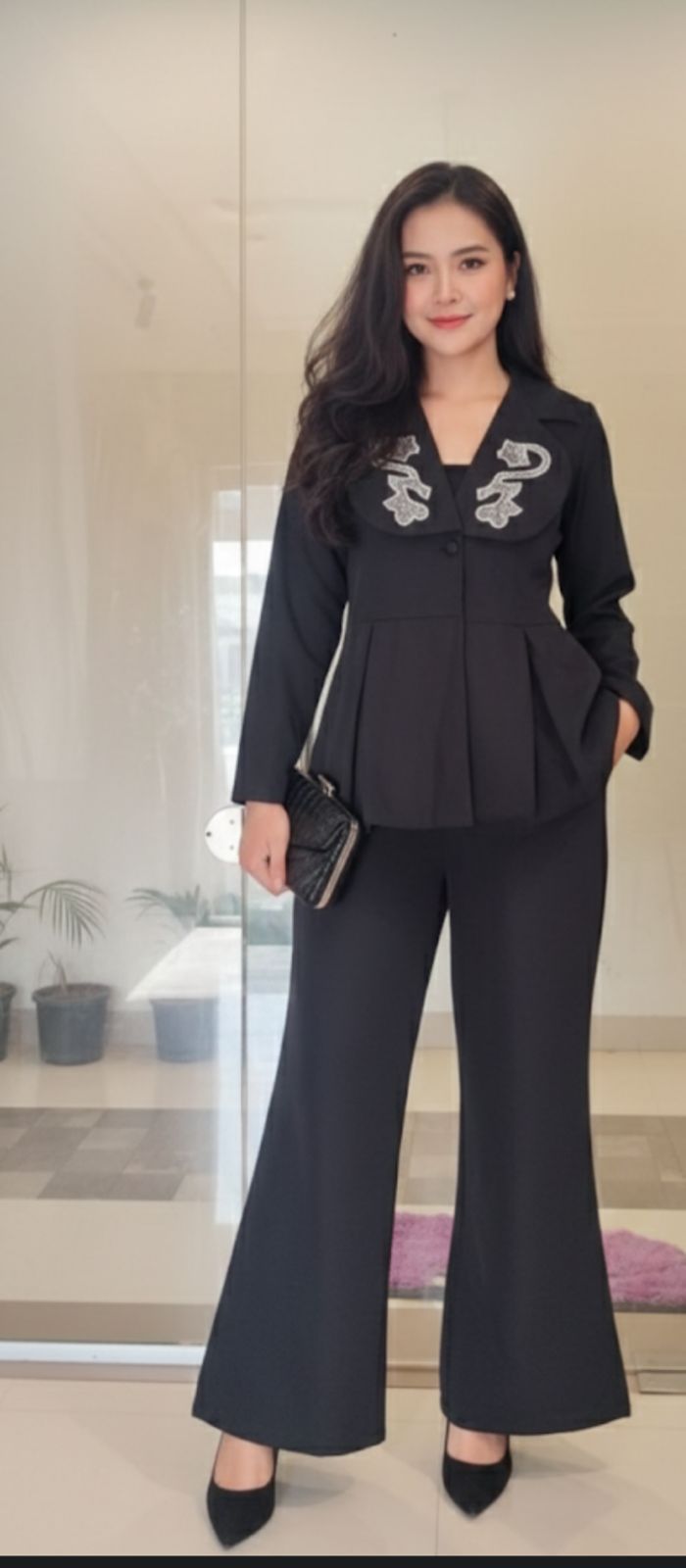 BLACK BLAZZOR COORD SET