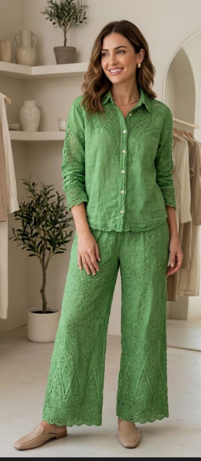 GREEN COORD SET