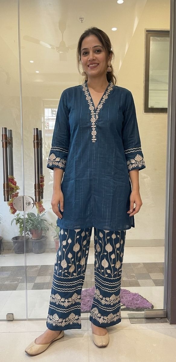 BLUE AND WHITE COOR SET